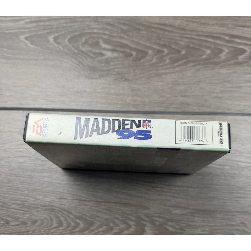 Madden NFL 95 Sega Genesis Complete In Box CIB